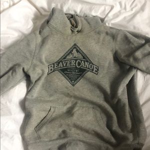 Beaver canoe hoodie